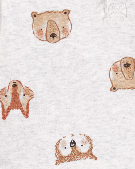 Product image 2 of Baby 2-Piece Animal Print Bodysuit Pant Set