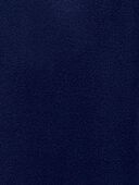 Navy - Kid Pull-On Fleece Cinched-Hem Pants, Selected
