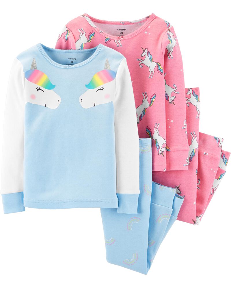 4 Piece 100 Snug Fit Cotton Pjs Carters Com
