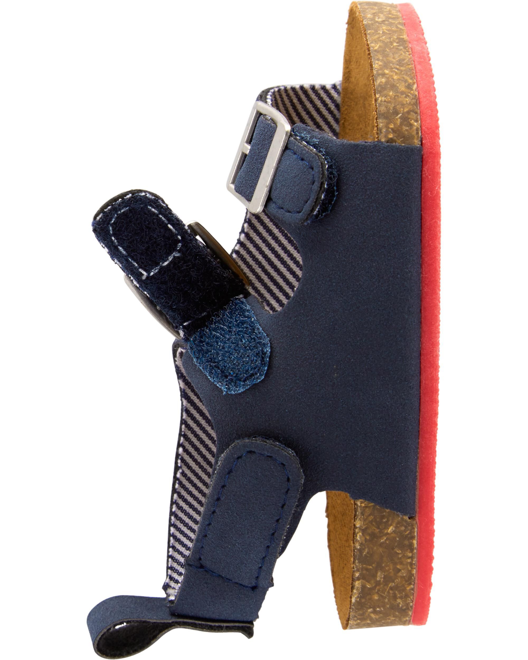 carter's cork sandal baby shoes