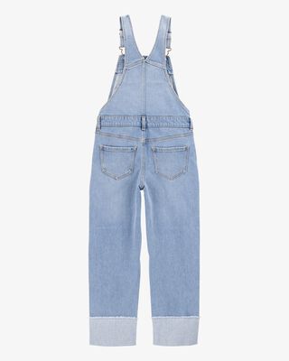 Product image 2 of Kid Stretch Denim Overalls - Ozone Wash