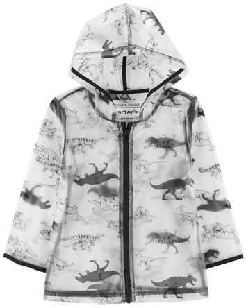 Toddler Dinosaur Rain Jacket