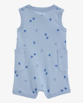Product image 2 of Baby Dinosaur Cotton Romper - Blue