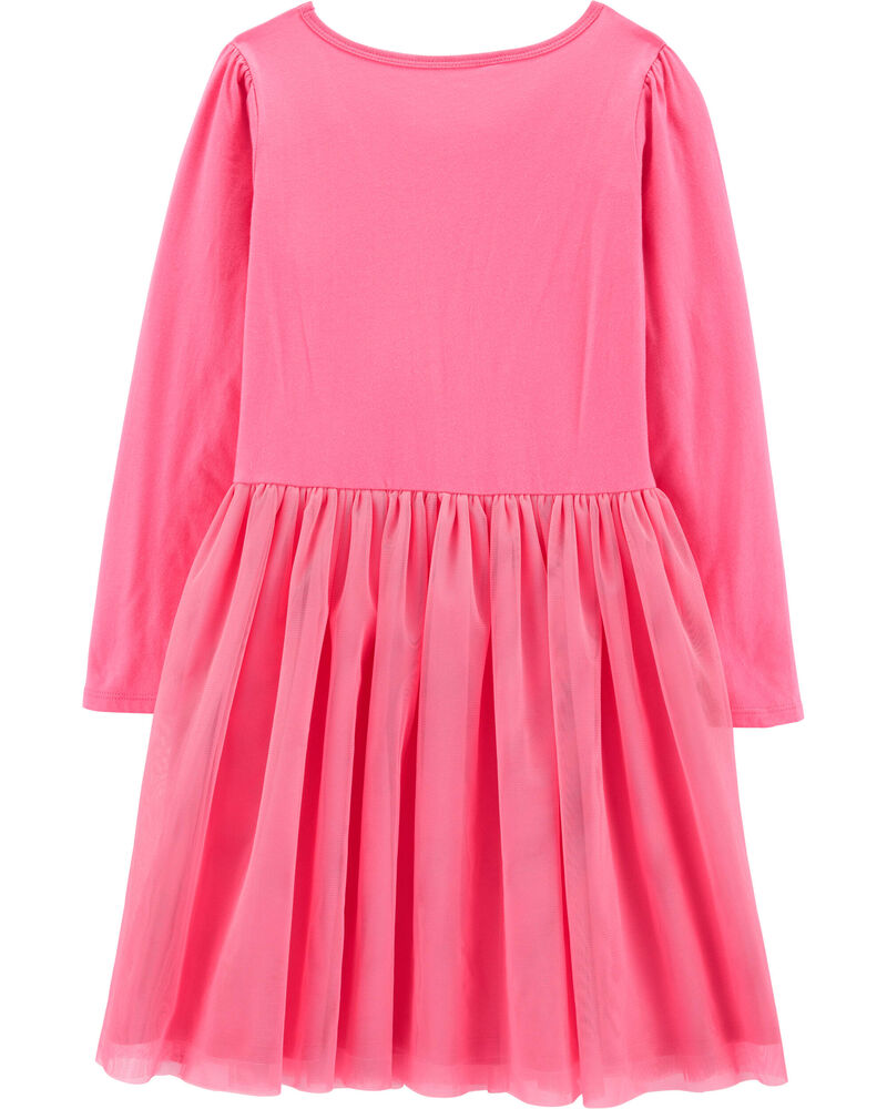Pink Tutu Jersey Dress