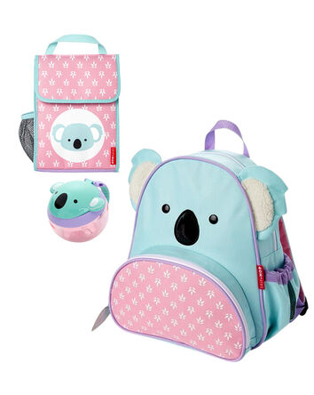 Little Kid 3-Piece Koala Backpack, Lunch Box & Snack Cup Set