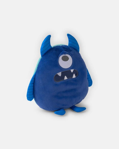monster plush toy - blue