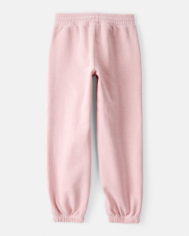 Product image 2 of Girls Fleece Joggers - Pink