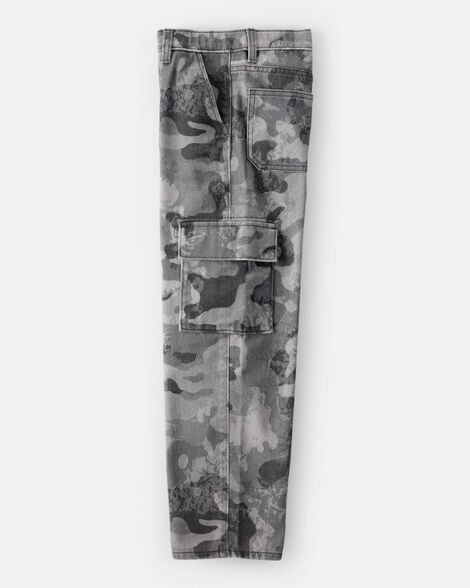 Boys Cargo Camo Fashion Pants
