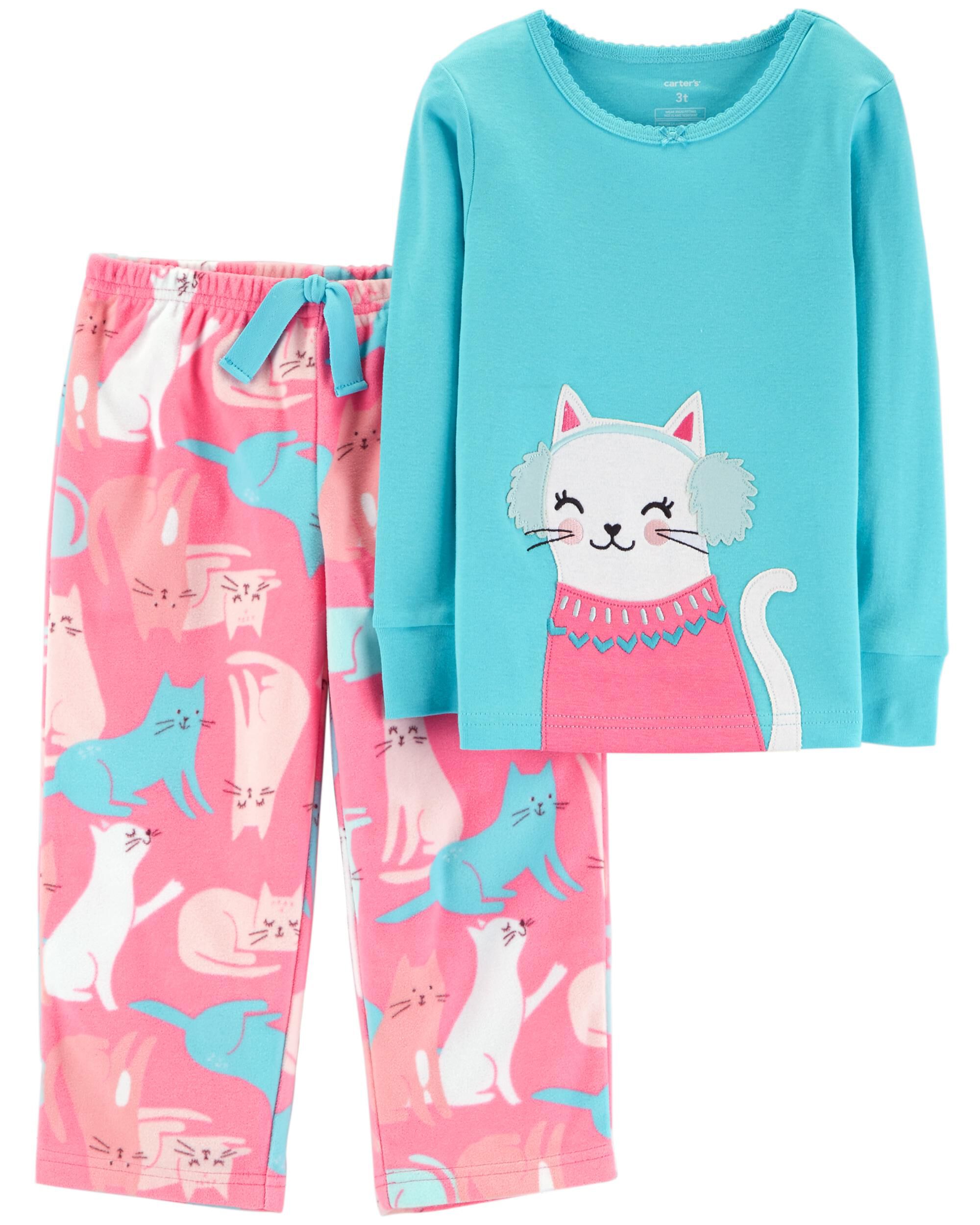 carters cat pajamas