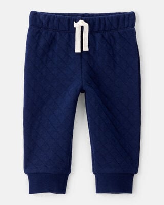 Product image 2 of Baby Boy 2-Piece Striped Hooded Long-Sleeve Bodysuit Pant Set - White/Navy