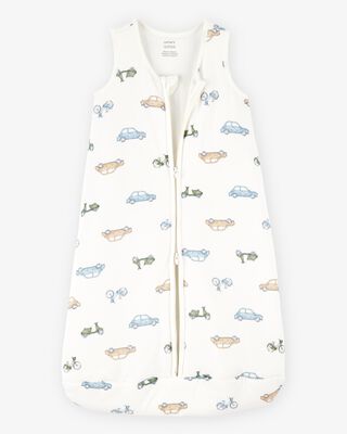 Product image 2 of Baby 2-Way Zip Cars PurelySoft Wearable Blanket - Ivory