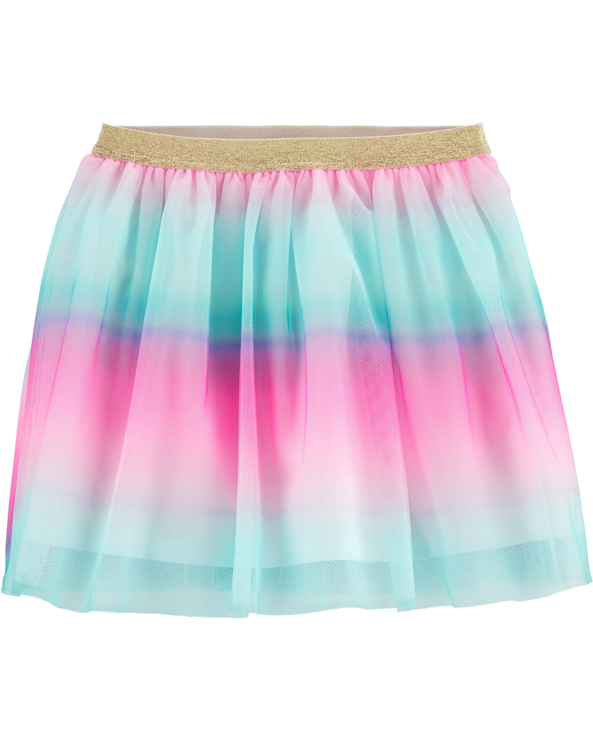 tutu skirt rainbow