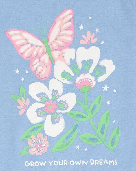 Product image 2 of Toddler 2-Piece Butterfly 100% Snug Fit Cotton Pajamas