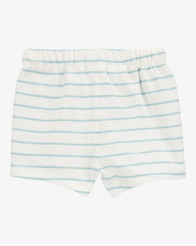 Product image 2 of Baby Striped Pull-On Slub Jersey Shorts