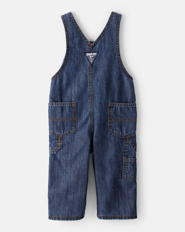 Product image 2 of Baby Boy Buffalo Check Overalls - Blue