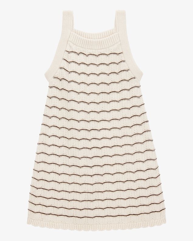 Product image 1 of Toddler Striped Crotchet Knit Tank Dress