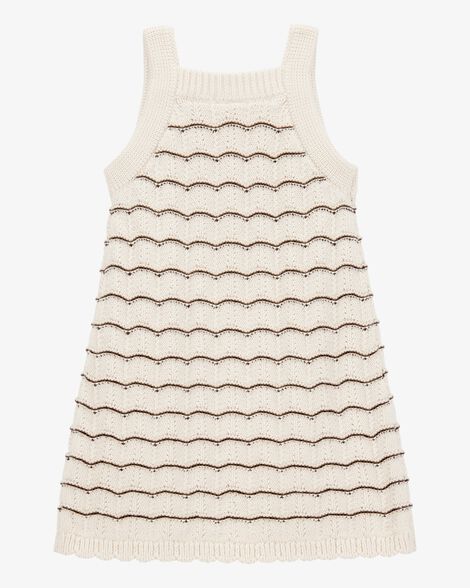 Product image 2 of Baby Striped Crotchet Knit Tank Dress