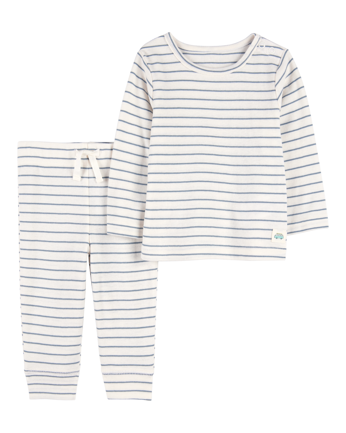 Baby 2Piece Striped Pant Set Blue/Ivory Carter's Carter's