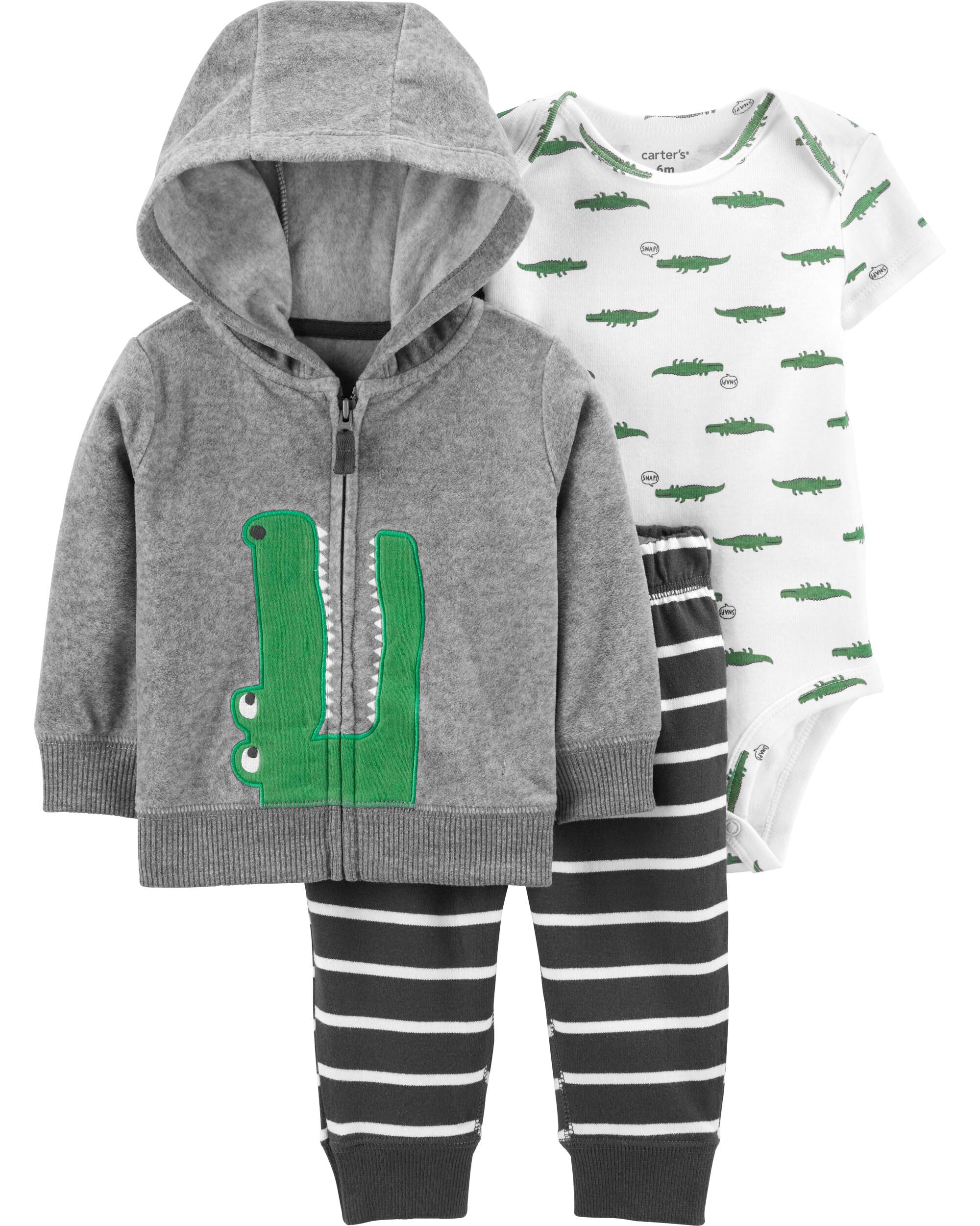 Carter's alligator outfit