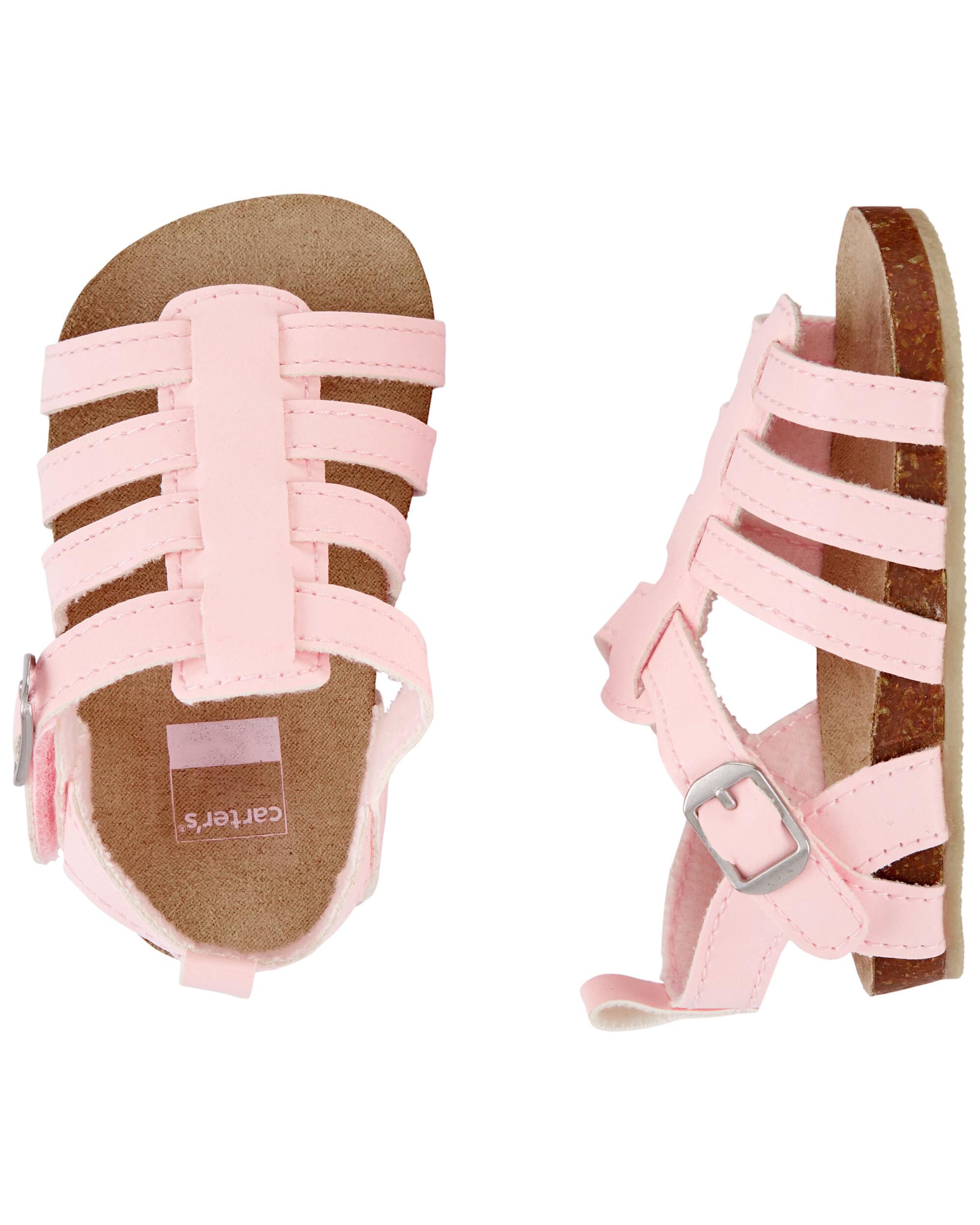 carters sandals baby girl