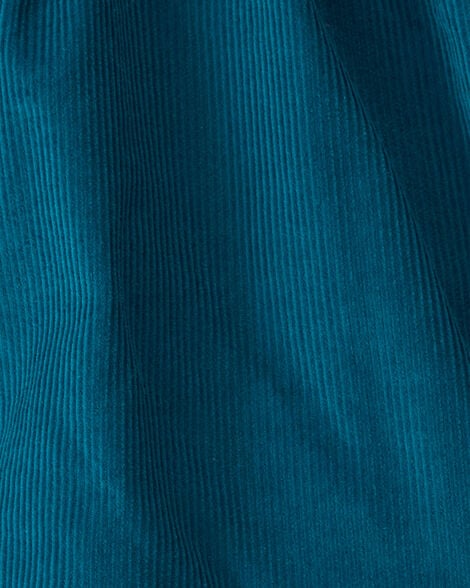 Baby Girl 3-Piece Corduroy Long-Sleeve Dress Set - Blue
