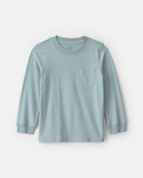 toddler boy long-sleeve tee - blue