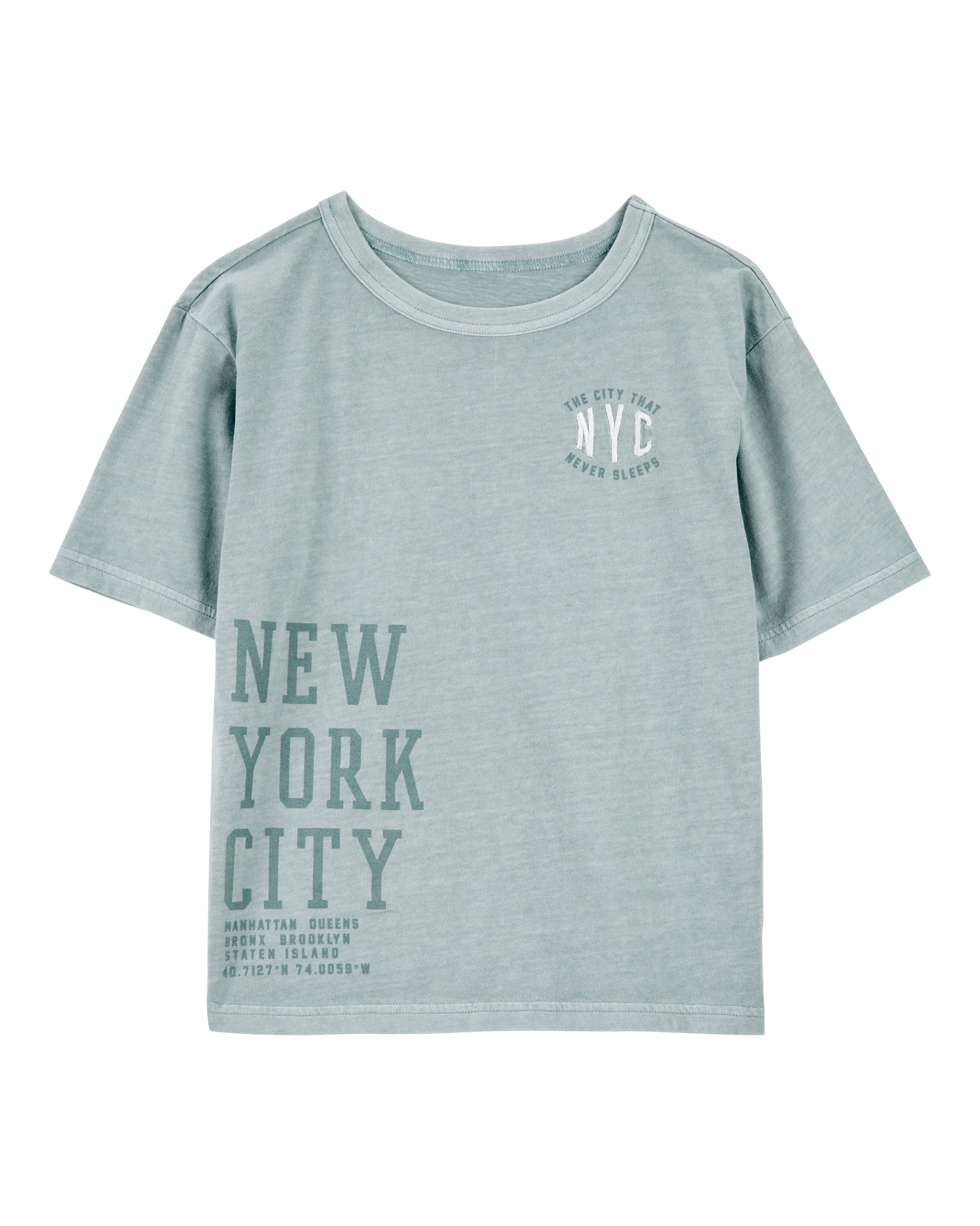 Kid NYC Graphic Tee - Green
