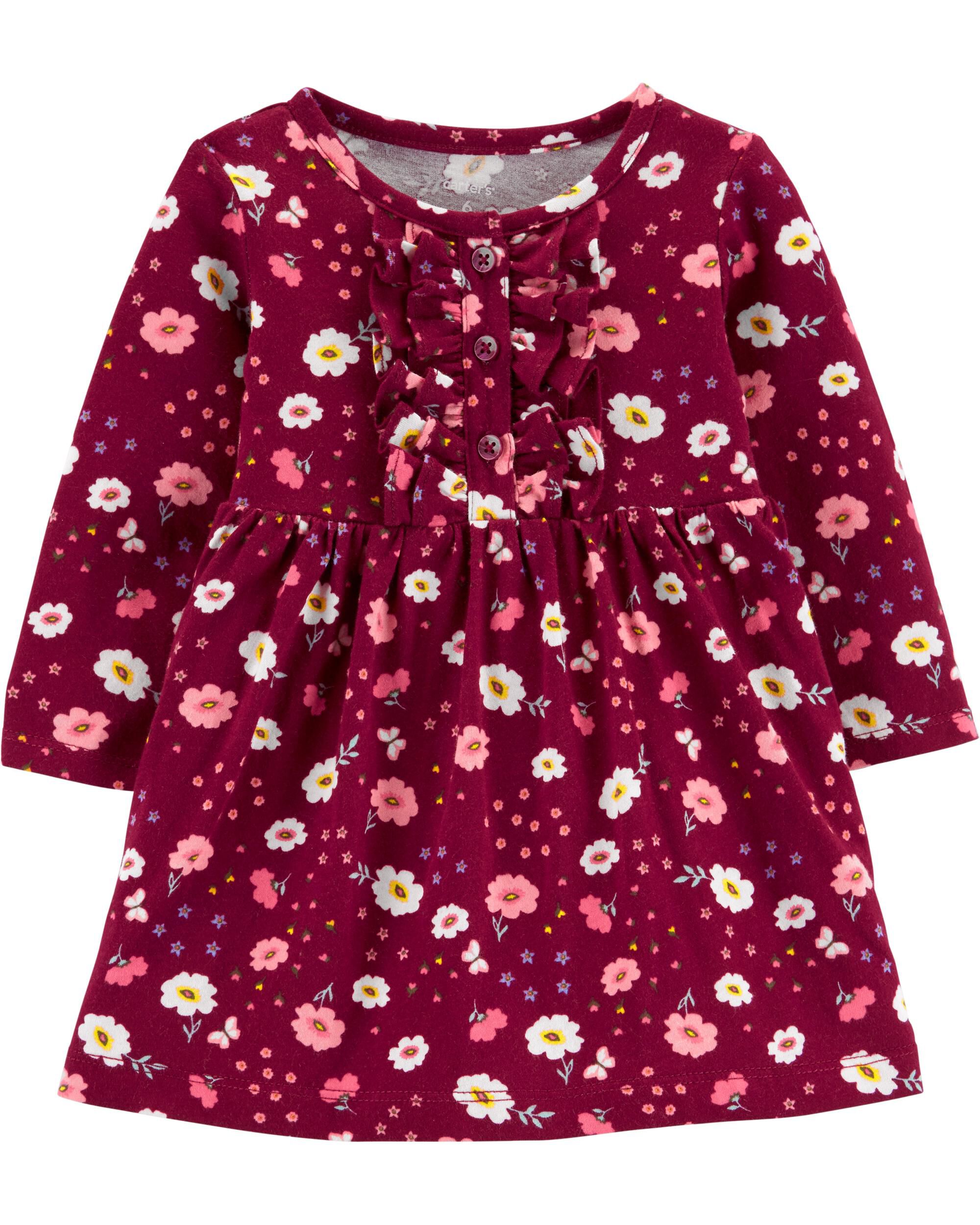 carter's floral dress