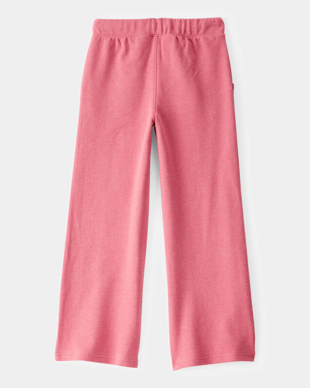 Product image 2 of Kid French Terry Drawstring Pants - Pink