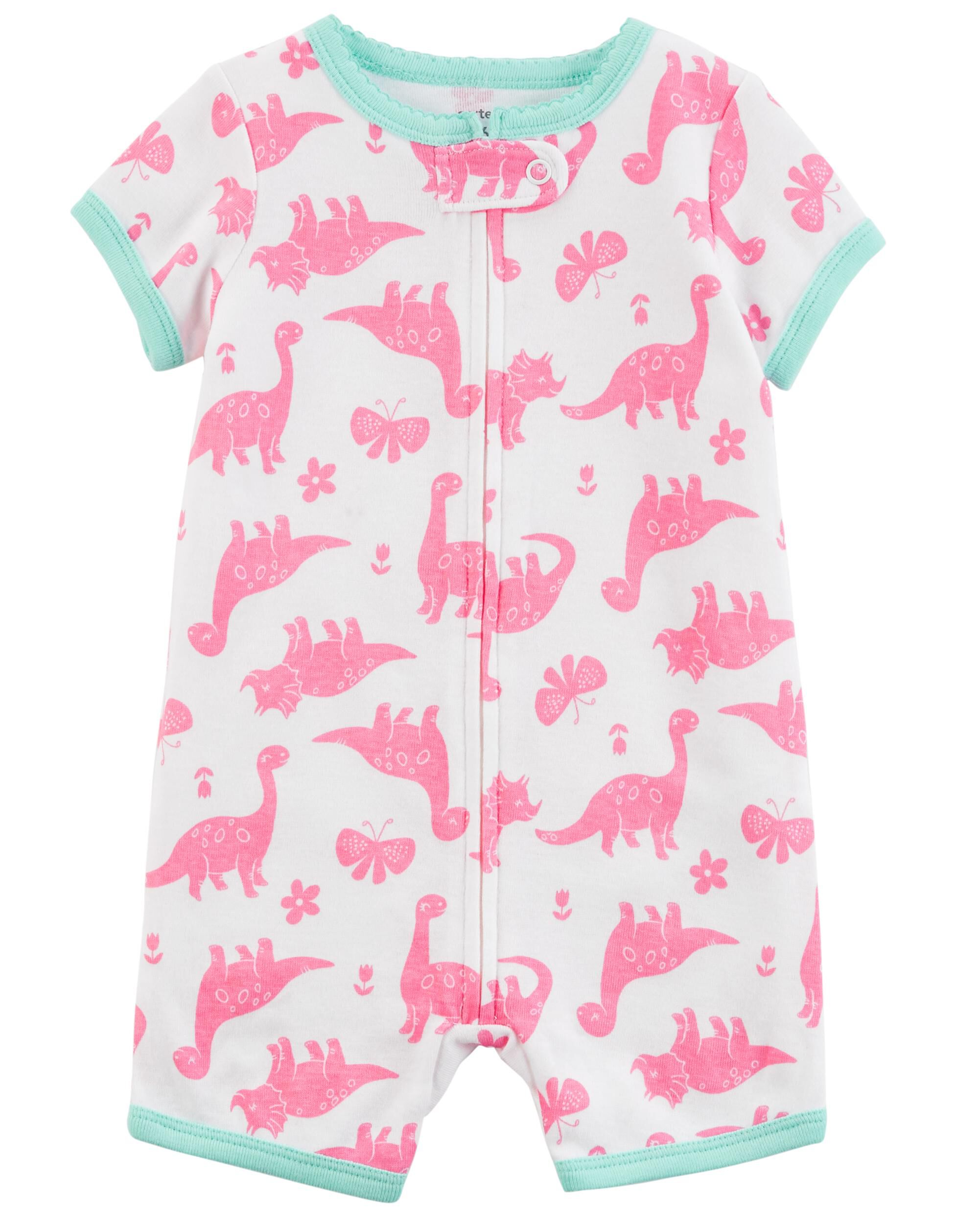 carters dinosaur romper