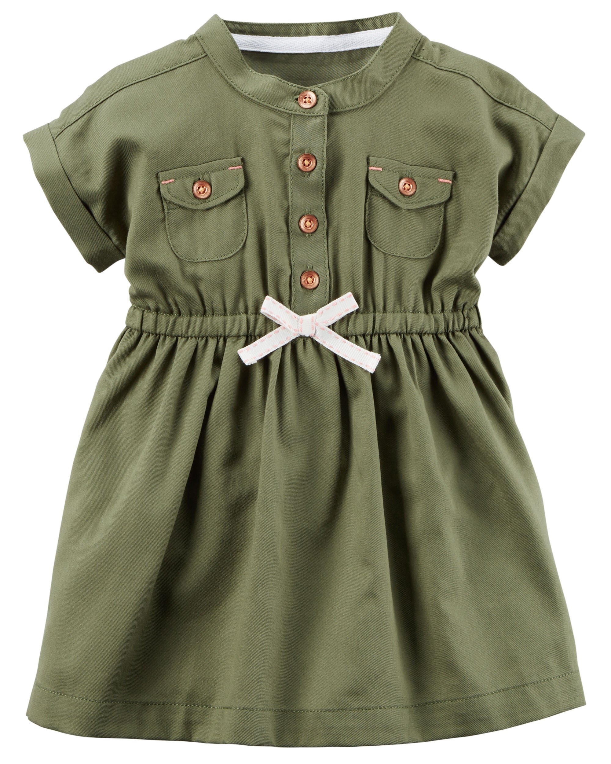 carters green dress