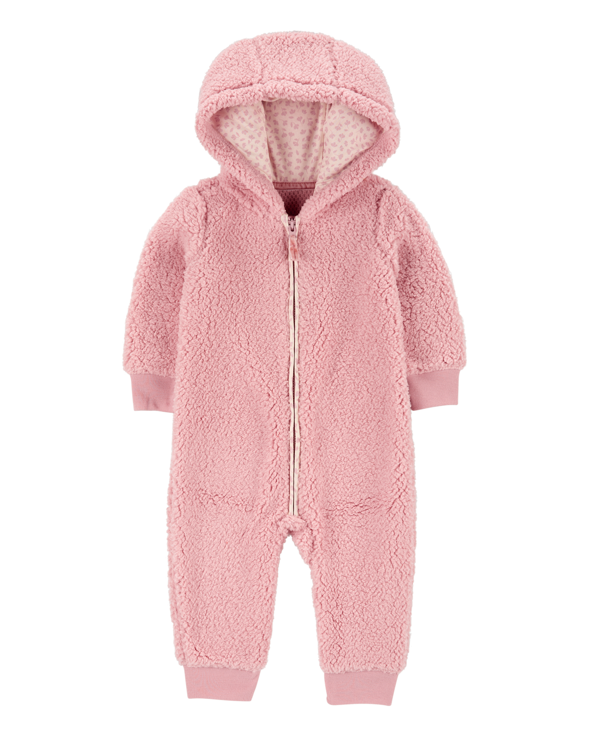 Baby Hooded Fleece Jumpsuit Carter s Carter s