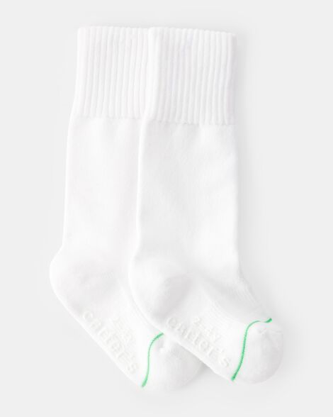 toddler 1-packsoccer socks - white