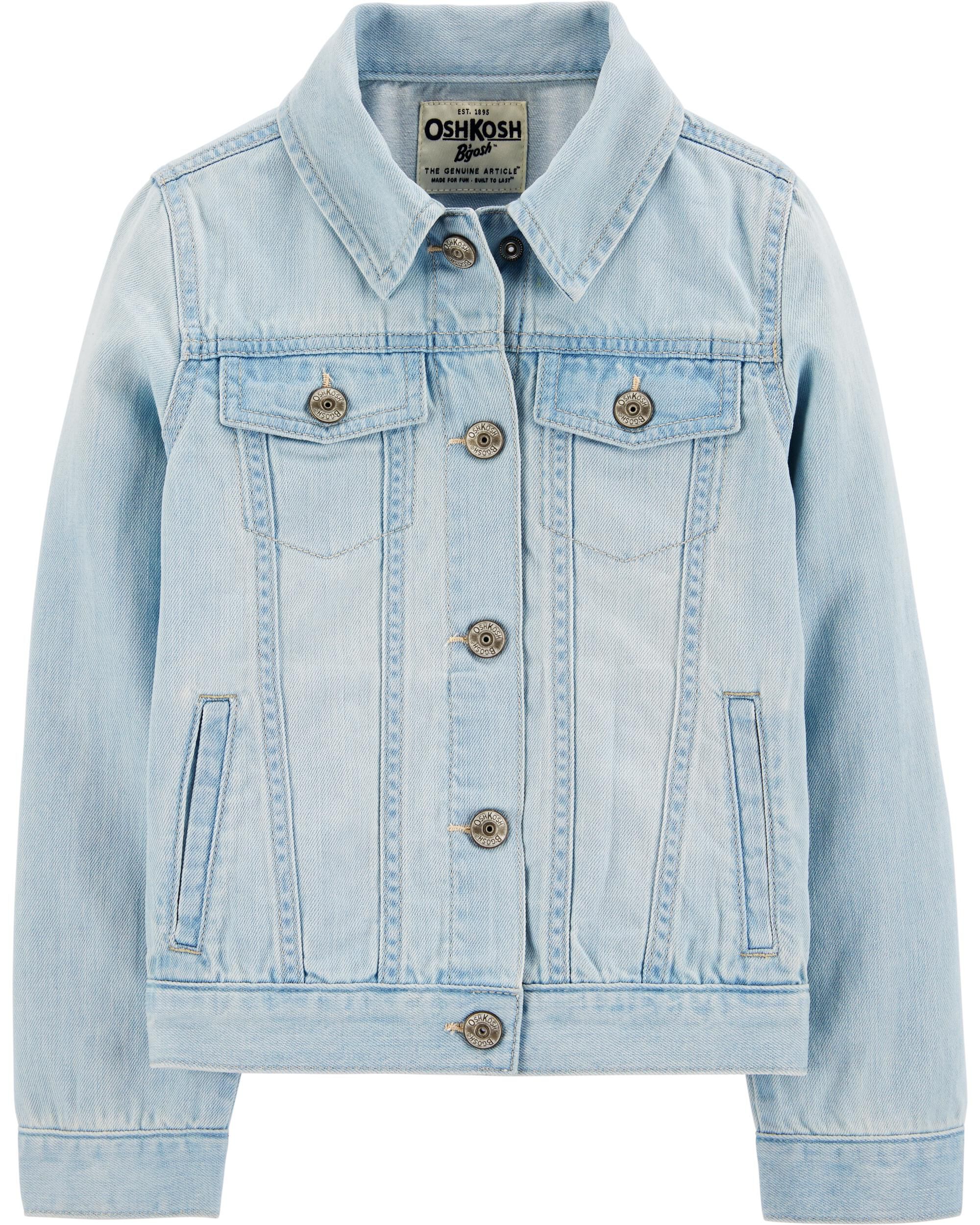 carters denim jacket girl
