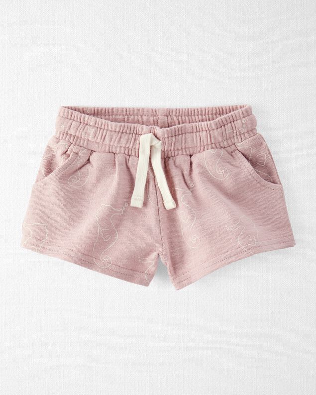 Product image 2 of Baby 2-Piece Seahorse-Print Knit Set Made with Organic Cotton