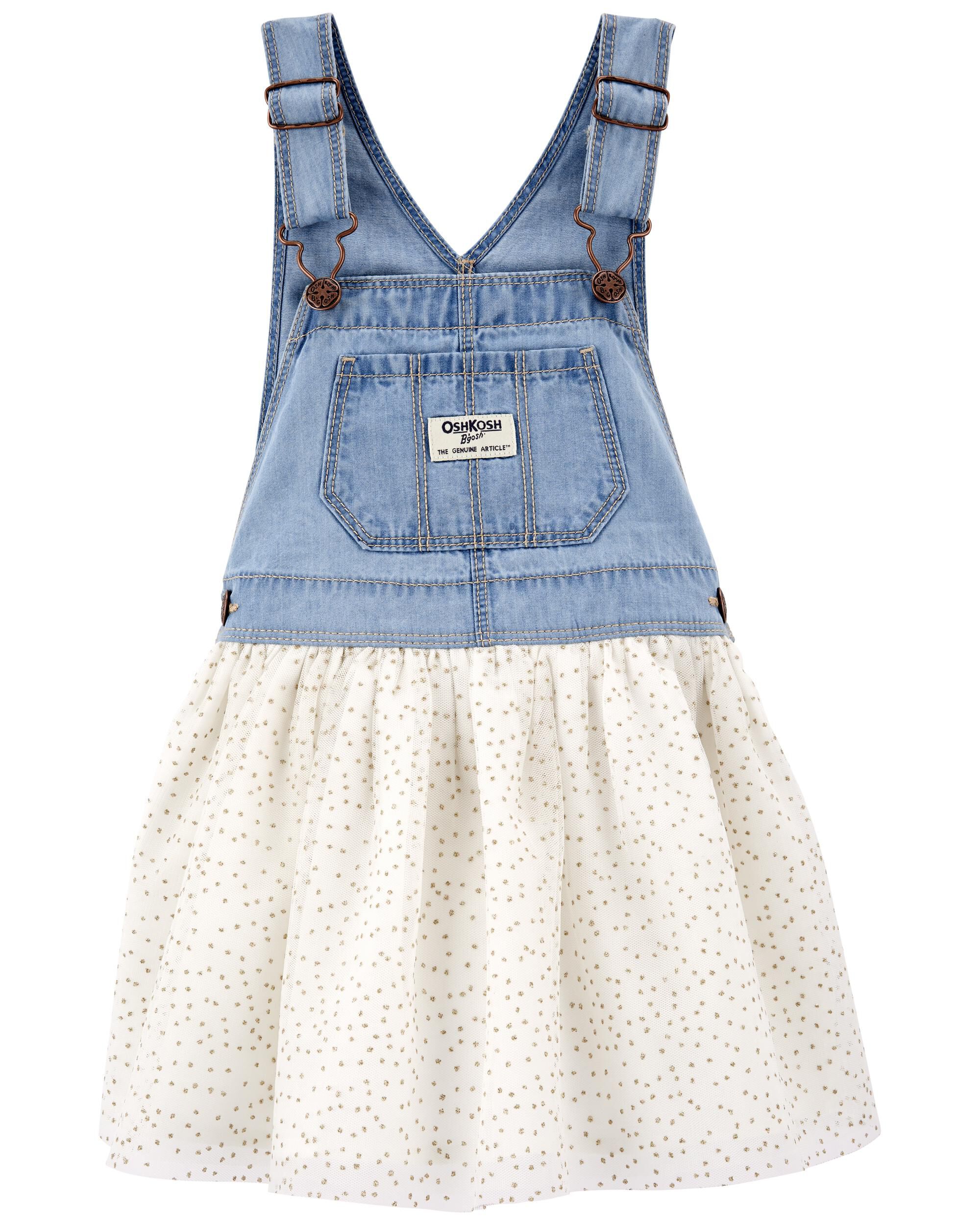 carter's star holiday skirt dress