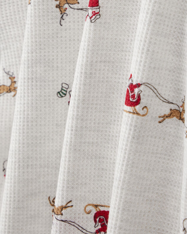 Product image 2 of Toddler Christmas Santa Reindeer Print PurelySoft Snug Fit 2-Piece Pajamas