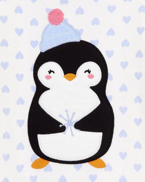 Product image 3 of Toddler 4-Piece Penguin 100% Snug Fit Cotton Pajamas