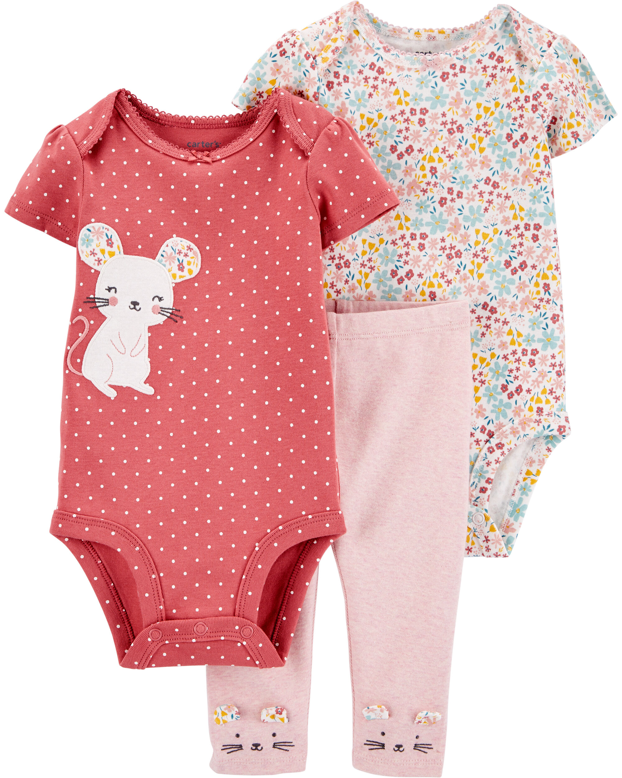 carters baby girl sets