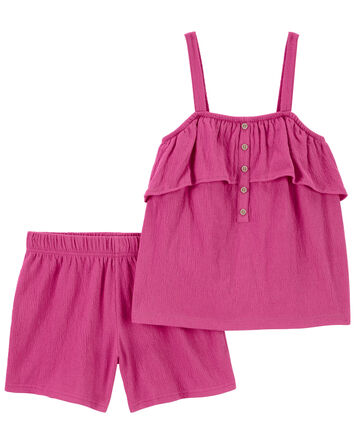 Kid 2-Piece Crinkle Jersey Outfit Set