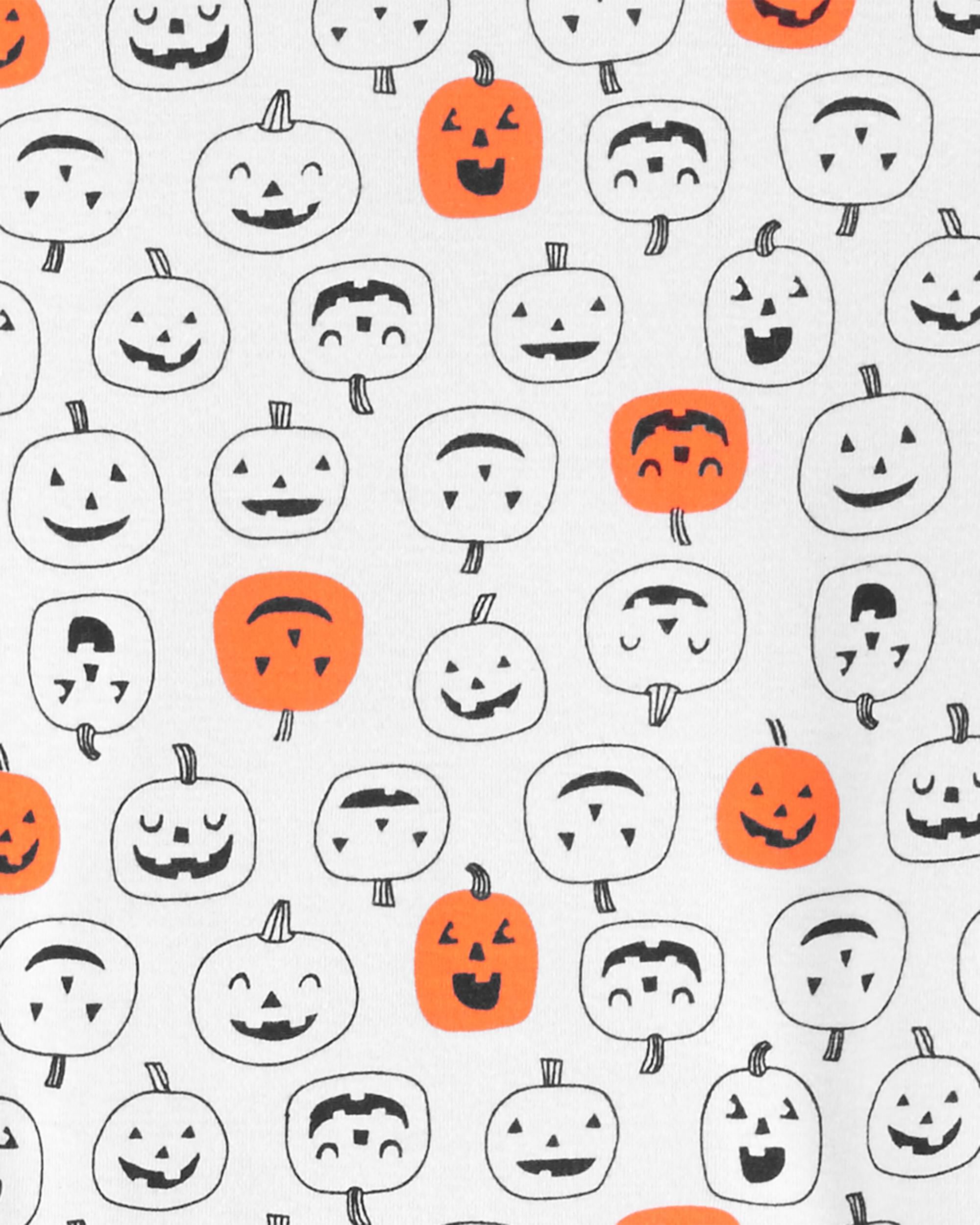 carters pumpkin pajamas