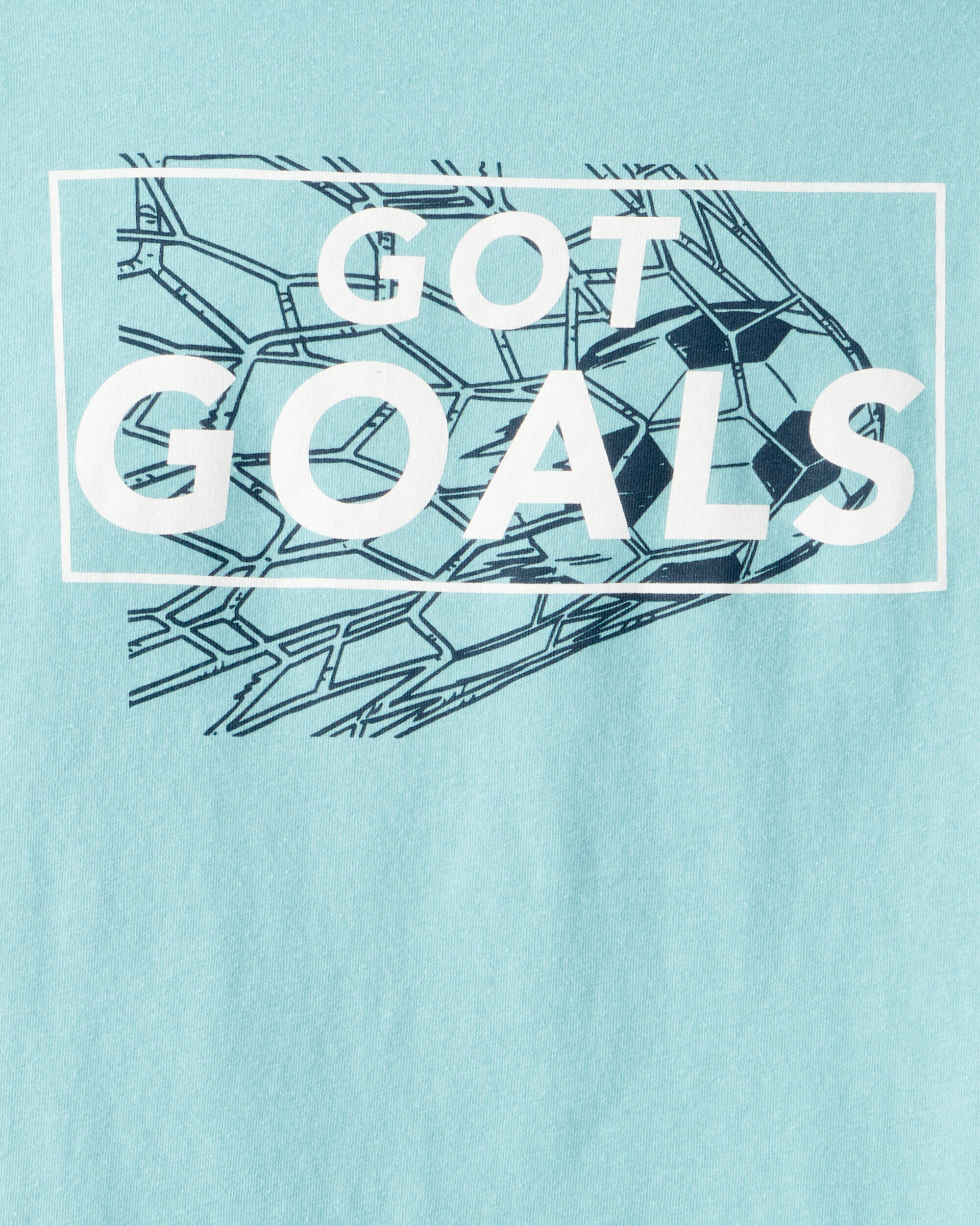 Boys Got Goals Short-Sleeve Graphic Tee - Blue