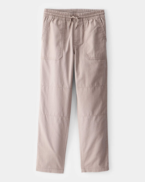 boys everyday pull-on pants - taupe