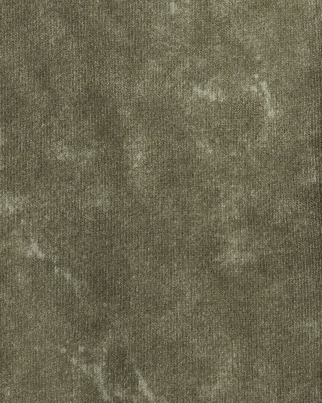 Product image 4 of Boys Acid Wash Print French Terry Joggers - Green