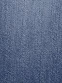 Blue - Baby Knit-Denim Suspender Pants - Blue, Selected