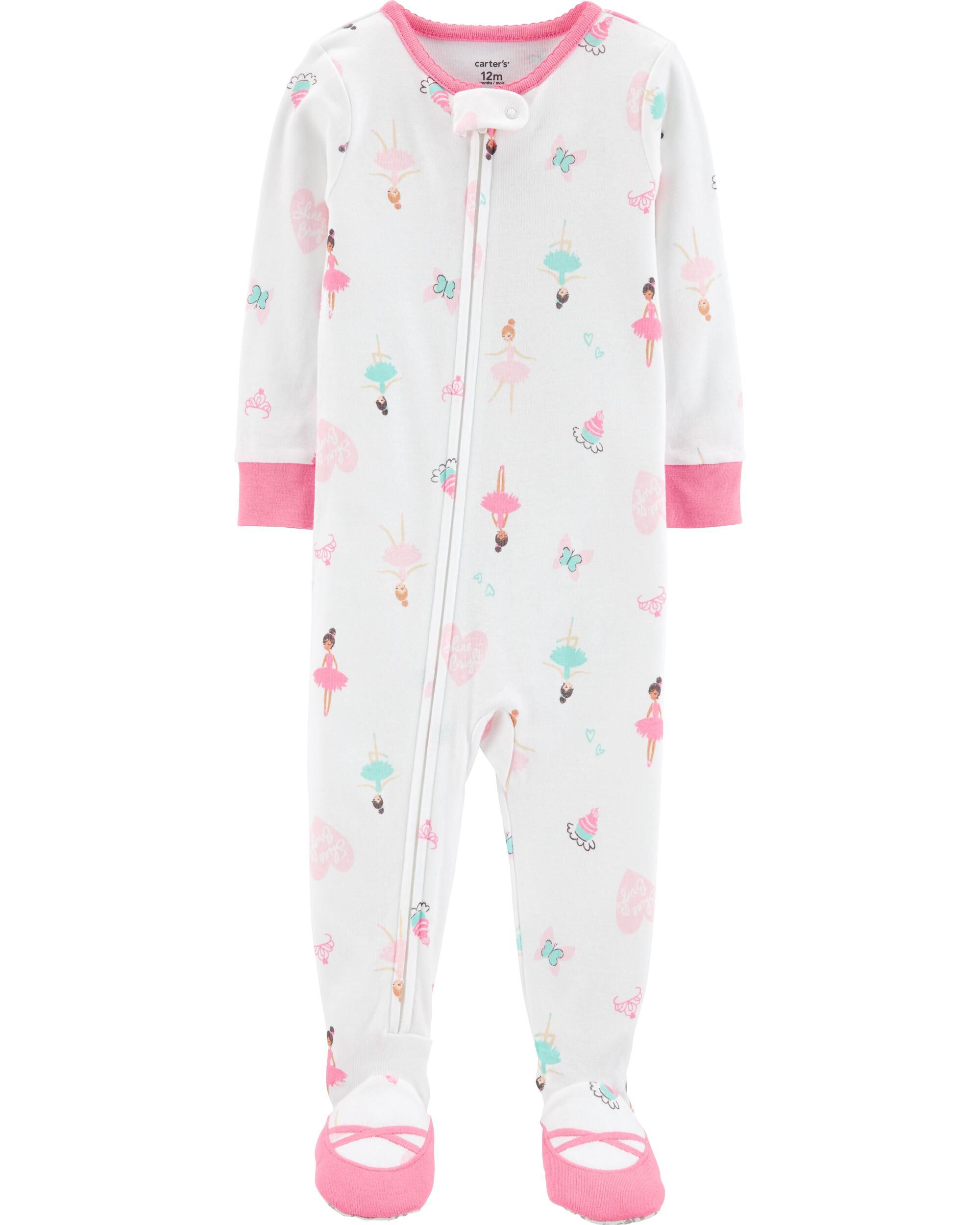 Carter S Footed Pajamas Size Chart