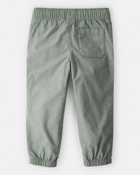 Toddler Boy  Cotton Everyday Pull-On Jogger - Green