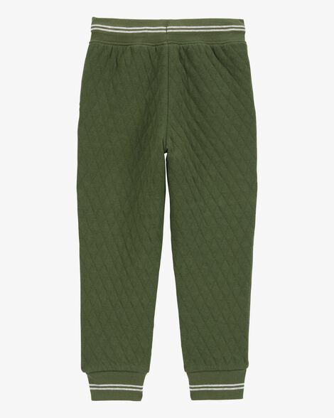 Product image 4 of Toddler Solid Cotton Blend Pants - Green