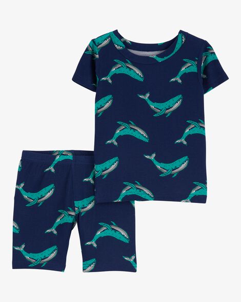  Product image 1 of Toddler 2-Piece Whale PurelySoft Pajamas
