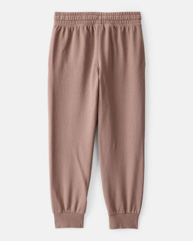 Product image 2 of Boys French Terry Active Joggers - Brown